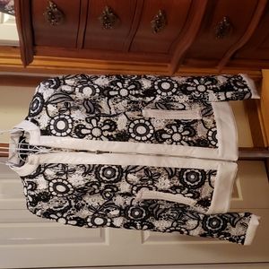 Lace and Leather Jacket